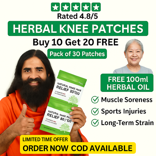 OrthoVeda™ Herbal Knee Pain Relief Patches