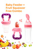 Premium Baby Food Squeeze Feeder Spoon (Lifetime BPA & Bacteria Free)